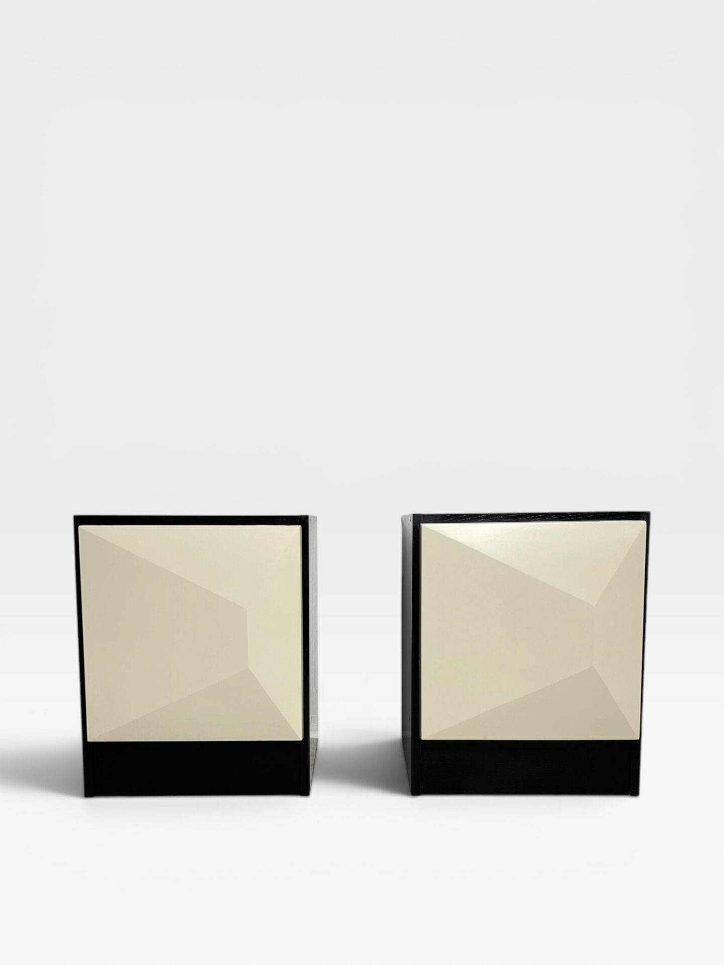 Pair of bedside tables 1980