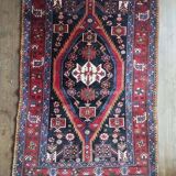 Handmade Mazlaghan Persian rug 192x134cm