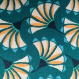 Commode art déco vert émeraude