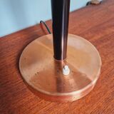 Large copper desk lamp, 1950s