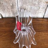 Old empty crystal cup pocket from bayel vintage