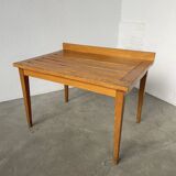1950s oak luggage rack