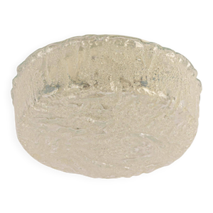 Plafonnier rond en verre