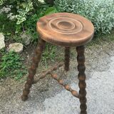 Vintage tripod stool