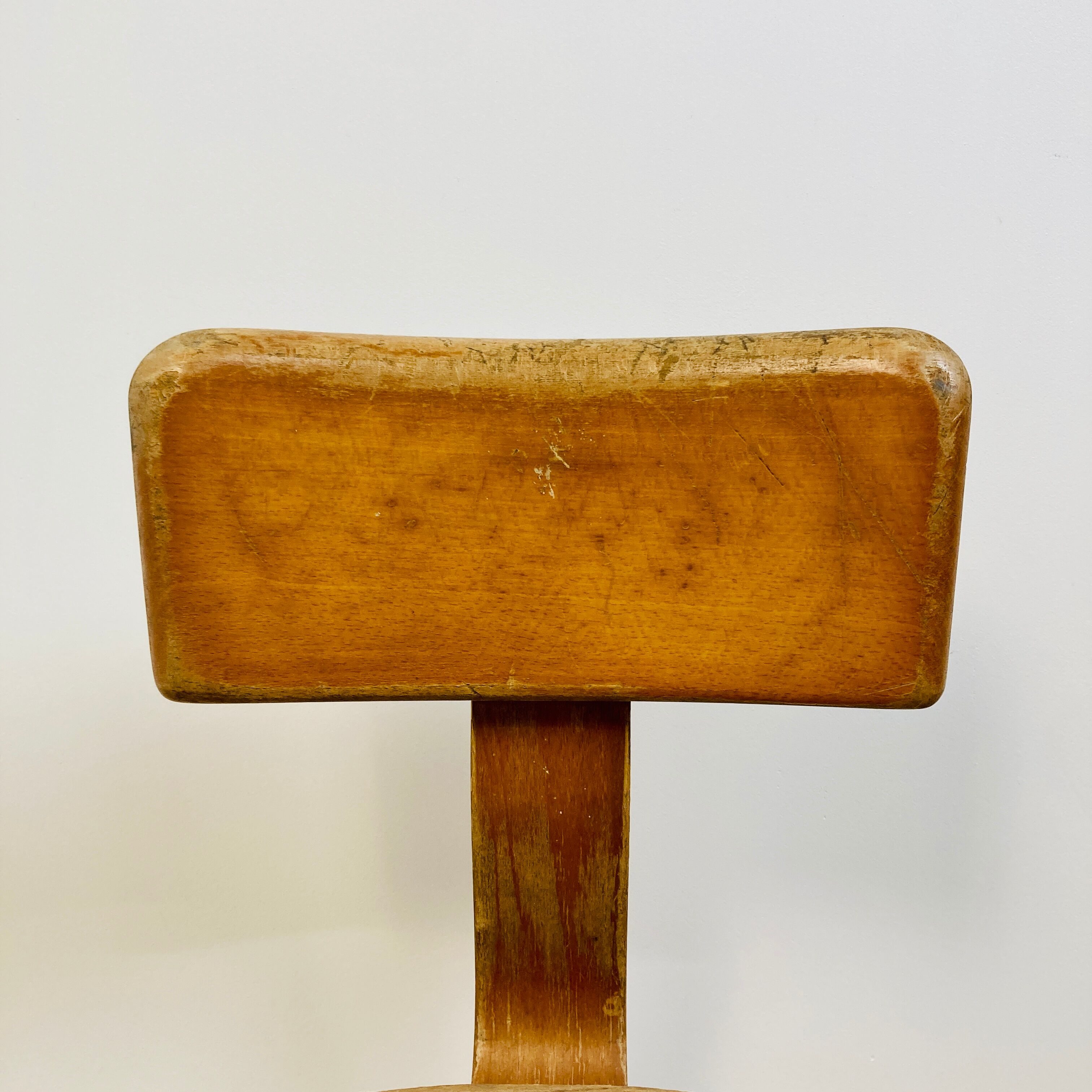 Children's chair, wooden, 70s