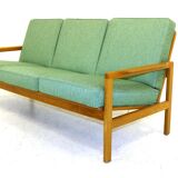 3-seater oak sofa, Sweden, 1960