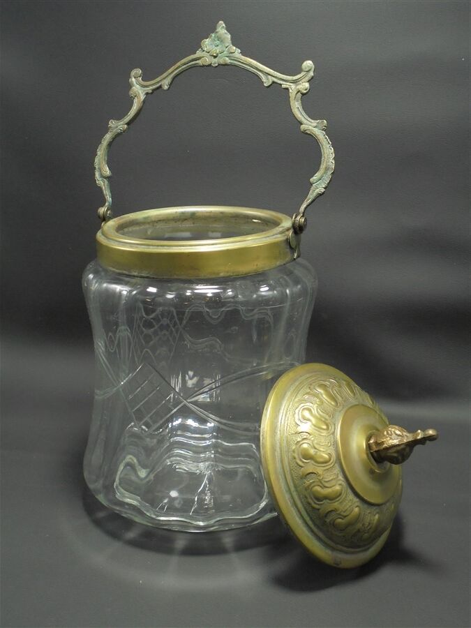 Ancien pot à biscuits
