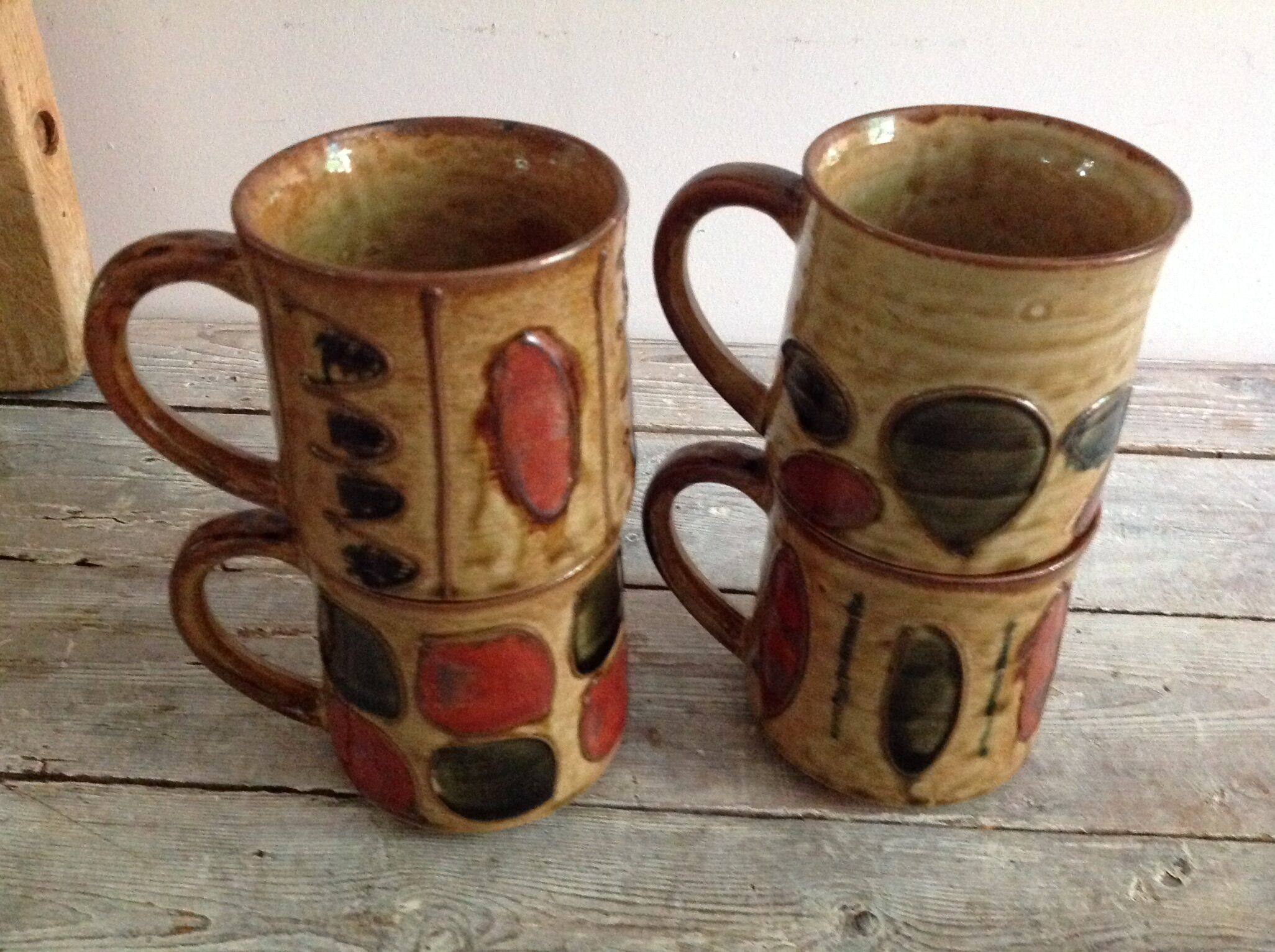 Lot de 4 mugs
