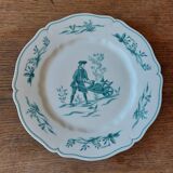 Set of 6 Haviland Les Islettes plates