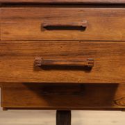 Mid-Century Rosewood Freestanding Desk by Torben Valeur & Henning Jensen for Dyrlund, 1960s