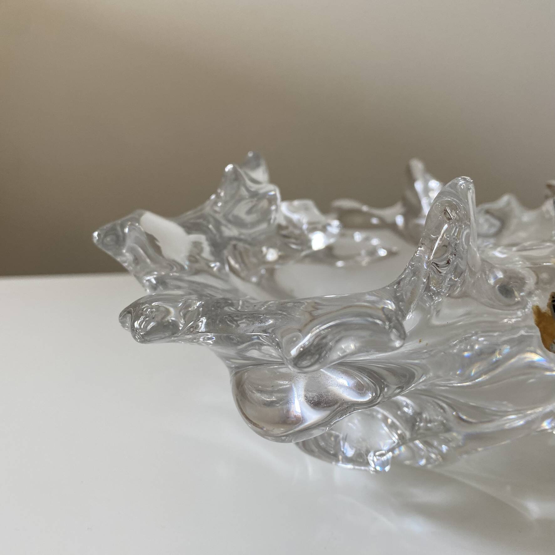 Crystal catchall from Sèvres