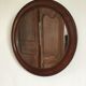 Miroir acajou 19 eme 33cm