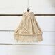 Cotton rope portable lamp, 3 M fabric cable