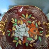 Plat Hubert Bequet decor floral
