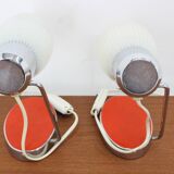 Pair of mid-century table lamps by Drupol 1960