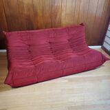 Original Ligne Roset Togo 3-seater sofa in Original Alcantara