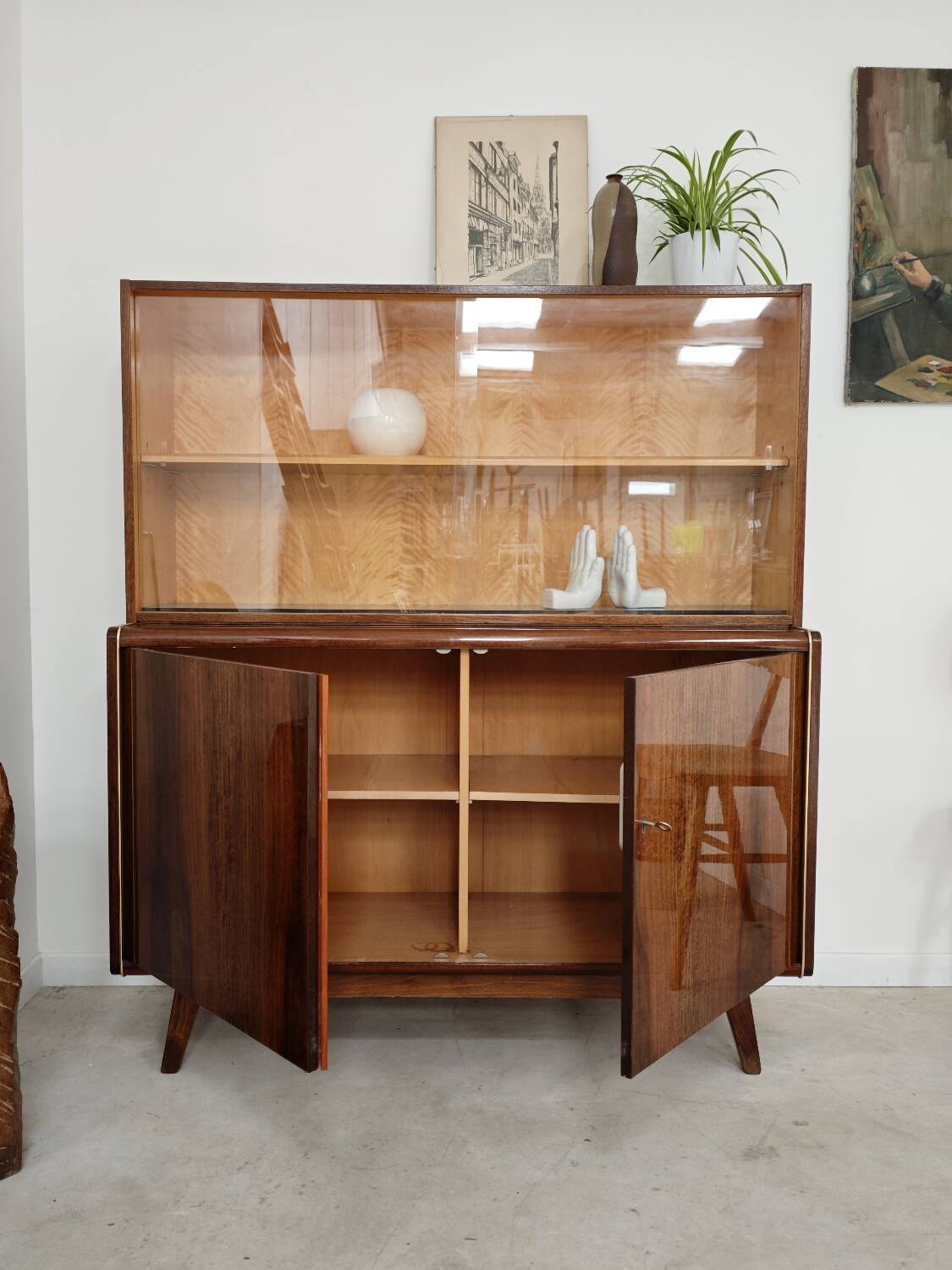 Buffet Dresser by Bohumil Landsman and Hubert Nepozitek for Jitona Sobe