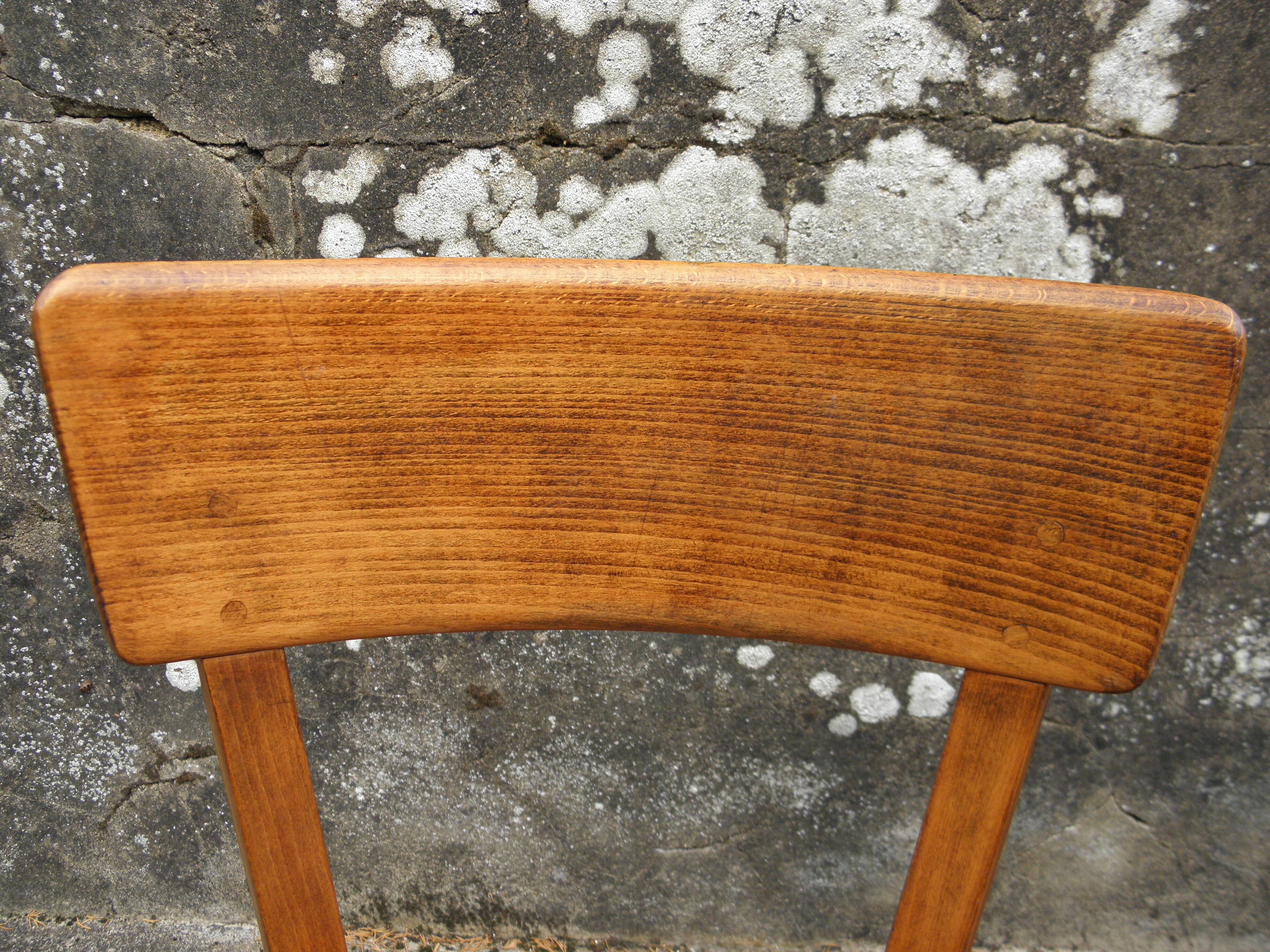 Pair of Baumann bistro chairs