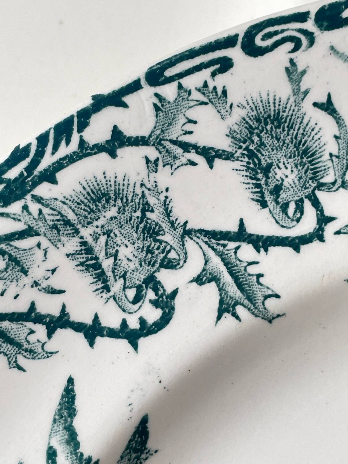 6 Longwy Ironstone Flat Plates, Richelieu Pattern