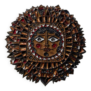Céramique soleil de