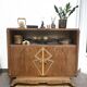 Ancien buffet bas Art déco pied moustache