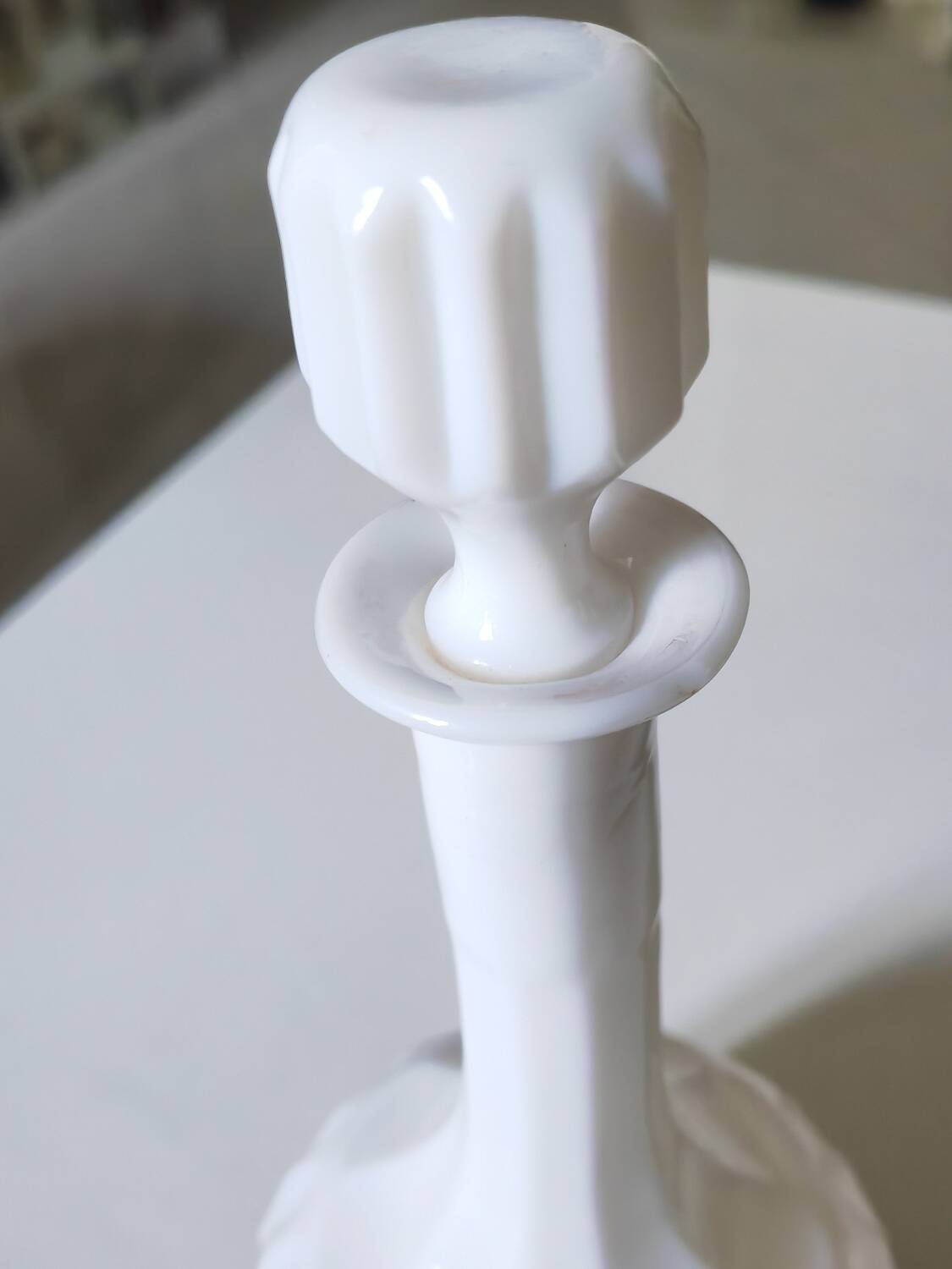 Opaline carafe