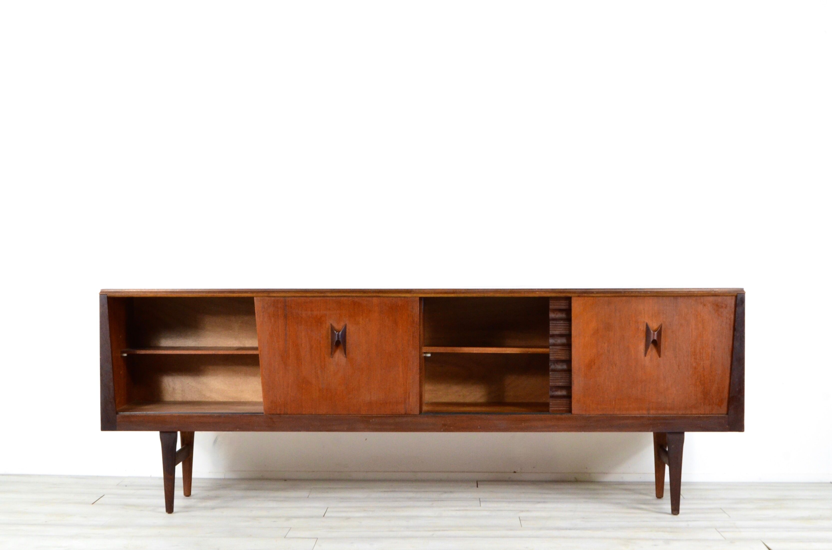 Midcentury teak sideboard long john by elliots of newbury