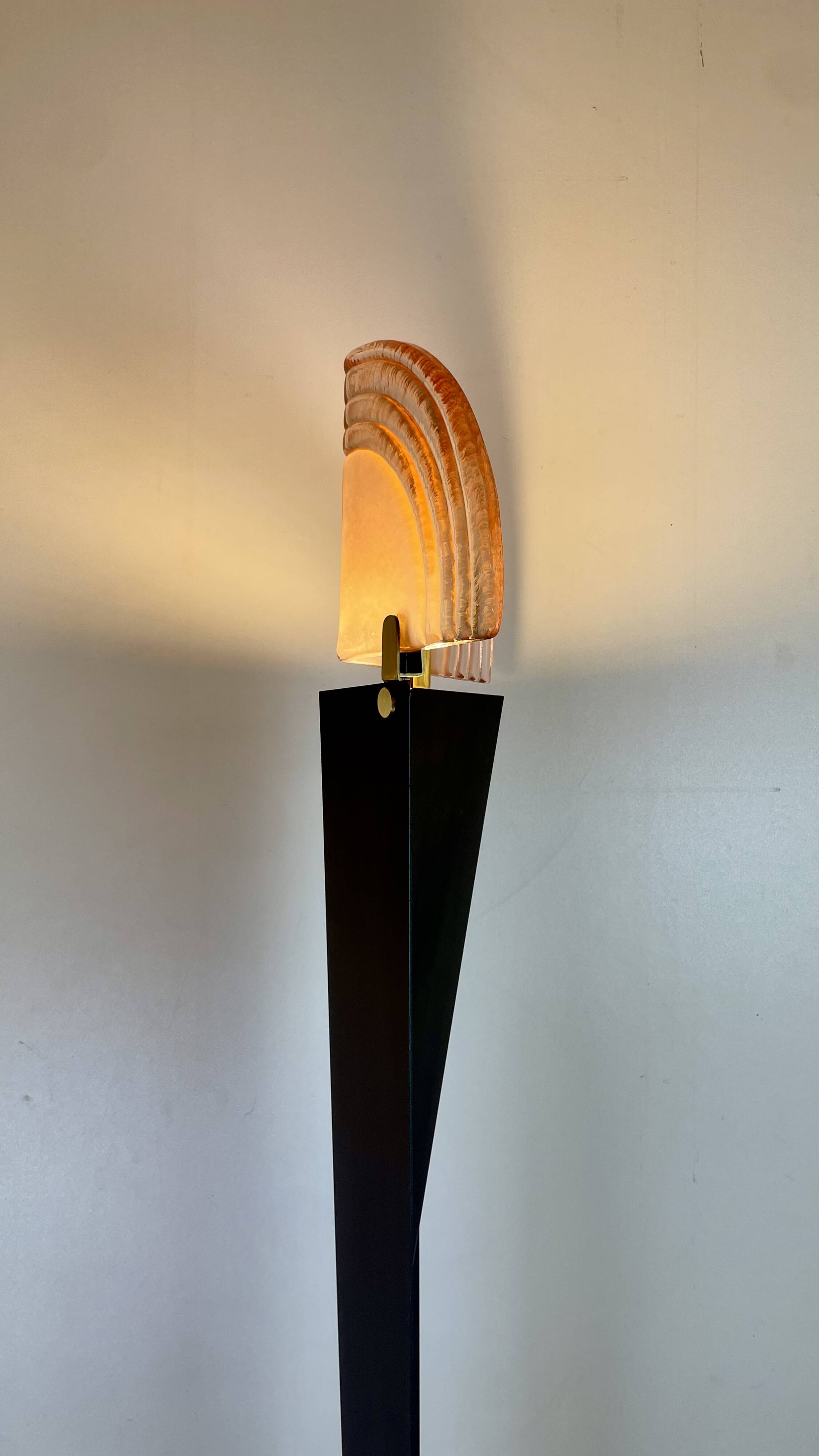 Post-Modern Floor Lamp, Murano, Italy, 1980s