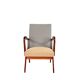 Vintage two tone armchair, 1950s