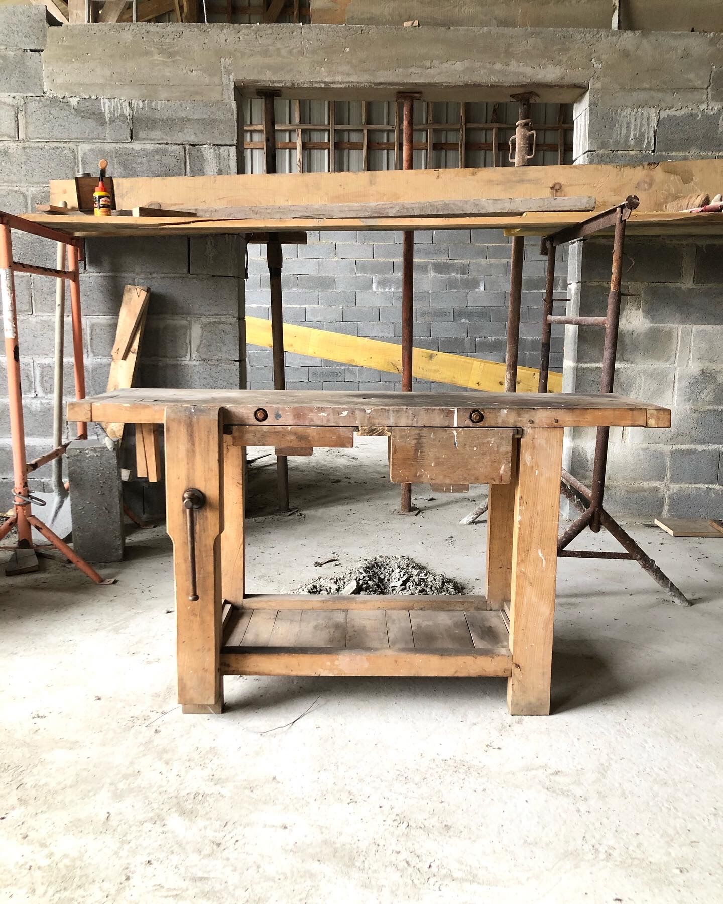 Vintage workbench 1950