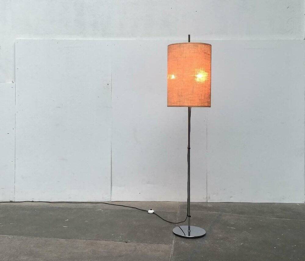 German floor lamp from the mid-century space age by Staff Leuchten, 1960s.