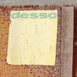 Orange 'abstract' desso carpet 173cm X 120cm