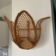 Flower wall lamp in vintage canning