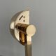 Large modernist desk lamp in brass by Hillebrand, 1960s, Germany.