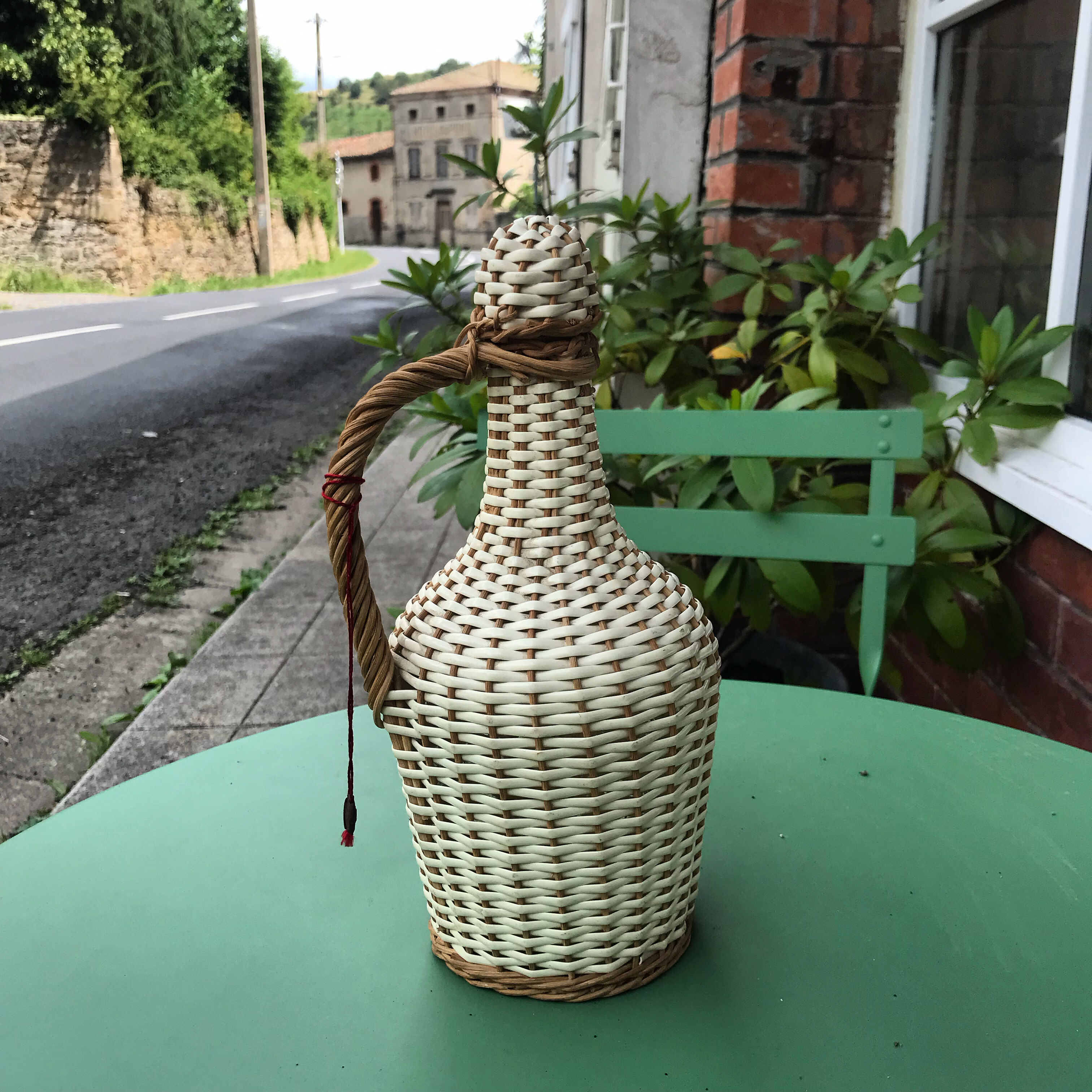 Vintage Scoubidou bottle