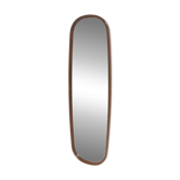 Scandinavian rosewood mirror, 120x38cm, Sweden, 1960