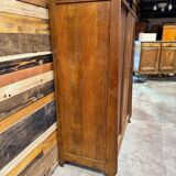 Vintage oak wardrobe - Sliding doors - 1950s