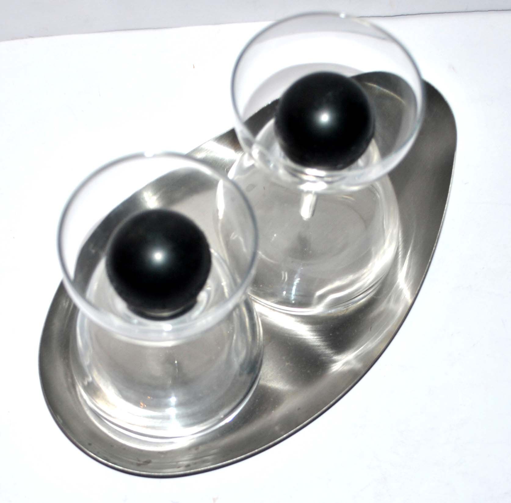 Carafes oiler danish design service oil vinegar by lovorika banovic 2000
