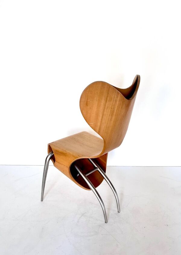 Chaise Empty de Ron Arad pour Driade, 1993