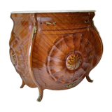 Louis XV style marquetry bar furniture