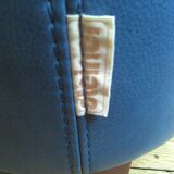 Blue diabolo armchair