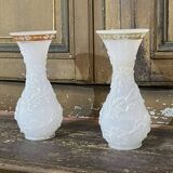 Pair of opaline vases early 20th century