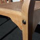 Fauteuils bois et cannage