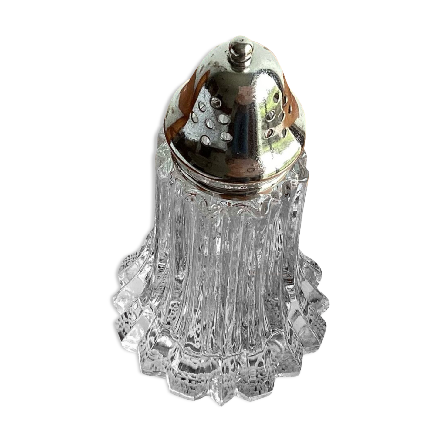 Sprinkler silver metal cap England