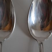 12 tablespoons metal argente orfevre frionnet francois