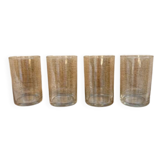 Iridescent vintage glasses