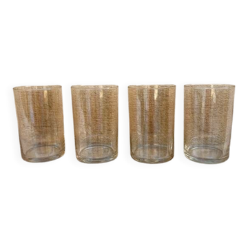 Iridescent vintage glasses