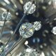 Chandelier "Metropolitan" Met Starburst by Grand J. & L. Lobmeyr, an extremely rare piece.