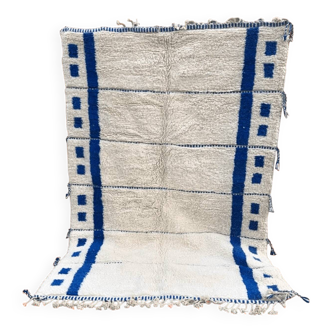 Tapis azilal en laine fait main traditionnel 250cmx150cm
