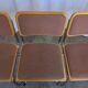 Set of 6 vintage cesca style cantilever dining chairs by bene, austria